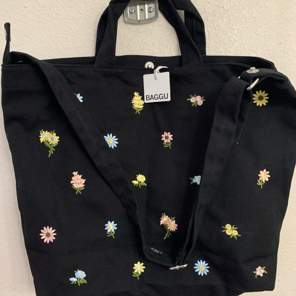 Baggu horizontal duck bag floral